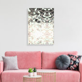 Grün mit Schwarz Leinwanddruck (Insitu (Wohnzimmer))