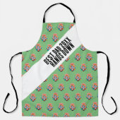 Grün mit Symbol Schürze (Vorderseite)