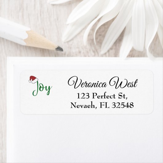 Grün mit Weihnachtsmannmütze (Insitu)