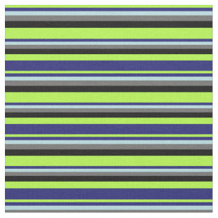 Grün, Mitternachtsblau, Pulver blau, grau und schw Stoff