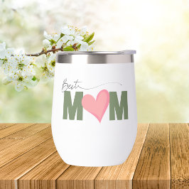 Grün Moderne beste Mama Rosa Herzmüttertag