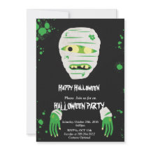 Grün-Monster Halloween