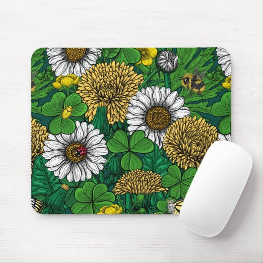 Grün Mousepad (Mit Mouse)