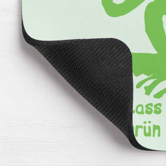 Grün Mousepad (Ecke)