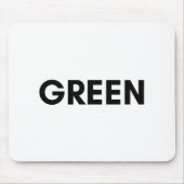 grün mousepad (Vorne)