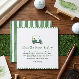 Grün neu im Club Golf Cart Bücher für Baby Begleitkarte