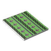 Grün Notizblock (angewinkelt)