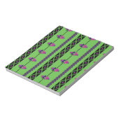 Grün Notizblock (Rotiert)