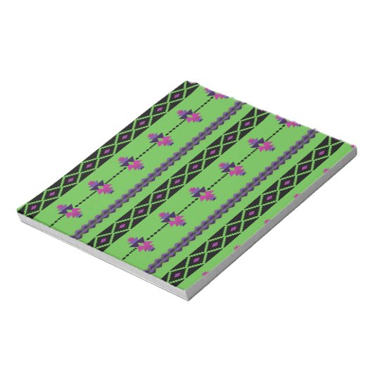 Grün Notizblock (Rotiert)