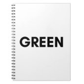 grün notizblock (Vorderseite)