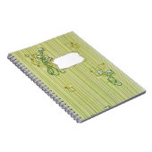 Grün Notizblock (Rechte Seite)