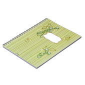 Grün Notizblock (Linke Seite)