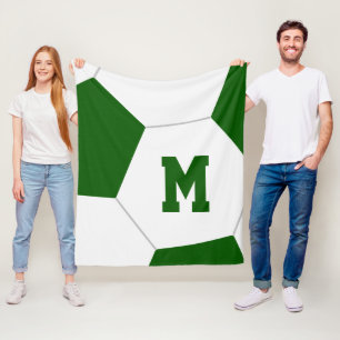 Grün oder ANDERE Farbvarianten für Fußballclubs mi Fleecedecke