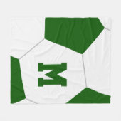 Grün oder ANDERE Farbvarianten für Fußballclubs mi Fleecedecke (Vorderseite (Horizontal))