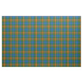 Grün Orange Blau Kariertes Tartan-Design Stoff (Yard (91,4 cm))