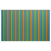 Grün Orange Blau Vertikale Streifen Design   Stoff (Yard (91,4 cm))