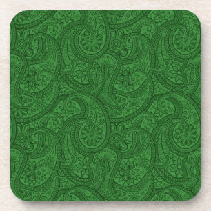 Grün Paisley Untersetzer