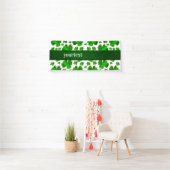 grün, patrick, klee, urlaub, shamrock, heiliger, banner (Insitu)
