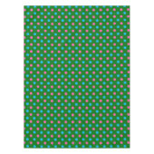 Grün Pink Blau Polka-Punkt-Muster Tischdecke (Vorderseite)