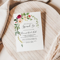 Grün Pink Blush Blues Sip and See