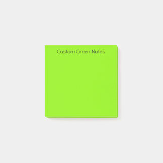 Grün Post-it Klebezettel
