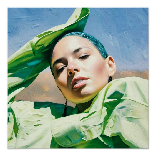 Grün Poster (Vorderseite)