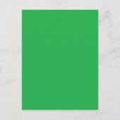 Grün Postkarte (Vorderseite)