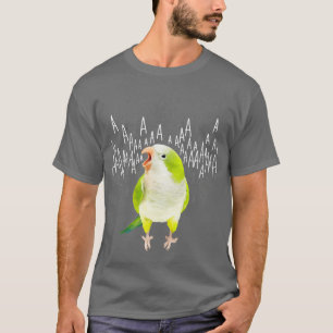Grün-Quaker-Parrot T-Shirt
