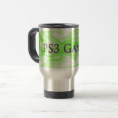 Grün-Rauch-Tasse des Spiel-PS3 Reisebecher (Vorderseite Links)