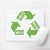 Grün recyceln Wiederverwendung verringern Mousepad (Mit Mouse)