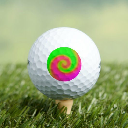 Grün rosa drehen golfball (Insitu T-Shirt)
