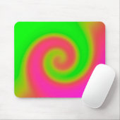 Grün rosa drehen mousepad (Mit Mouse)