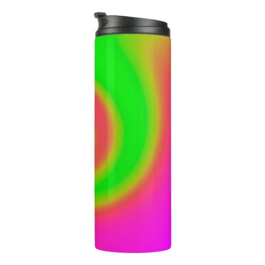 Grün rosa drehen thermosbecher (Nach rechts gedreht)