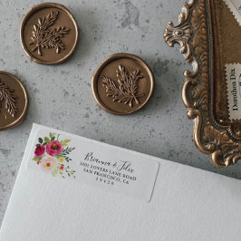 Grün-Rosa-Rosa-Rosa-Blütenblütenrückgabe