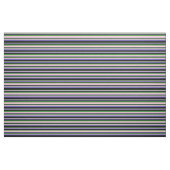 Grün, Rosa, Schieferblau und schwarz Stoff (Fat Quarter (45,7 x 55,9 cm))