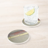 Grün, Rot, Blau und Gelb rostfrei Getränkeuntersetzer (Seite)