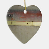 Grün, Rot, Blau und Gelb rostfrei Keramik Ornament (Rechts)