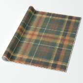 Grün, Rot & Creme Feiertage Geschenkpapier (Ungerollt)