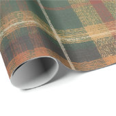 Grün, Rot & Creme Feiertage Geschenkpapier (Rolleneckpunkt)