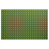 Grün Rot Gelb Polka-Punkte-Design Stoff (Yard (91,4 cm))