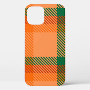 Grün, Rot, Orange und Beige Tartan Karo Schottisch Case-Mate iPhone Hülle