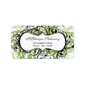 grün, Rücksendekennzeichen Adressaufkleber (Vorne)