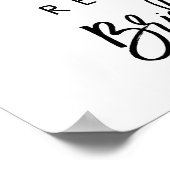 Grün rustikales Brautparty Begrüßungszeichen Poster (Ecke)