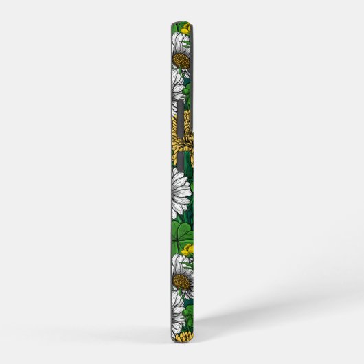 Grün Samsung Galaxy Hülle (Rechte Seite)