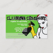 grün sauber (Terminkarte) Terminkarte (Rückseite)