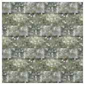 Grün schattiert Buntglas-Baumwolle Stoff (Muster)