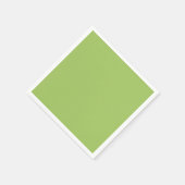 Grün, Schlicht hellgrün, kräftig, leicht grün Serviette (Ecke)