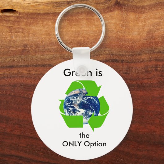 Grün Schlüsselanhänger (Vorderseite)