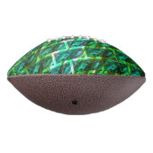 Grün schmuddelig, gekratzt, Gitter oder andere Zie Football (Gedreht 270)