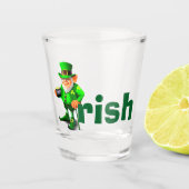 GRÜN SCHNAPSGLAS (Vorderseite)